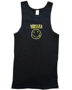 Nirvana rock hemd voor kinderen Smiley