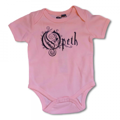Opeth Baby onesie Logo Pink