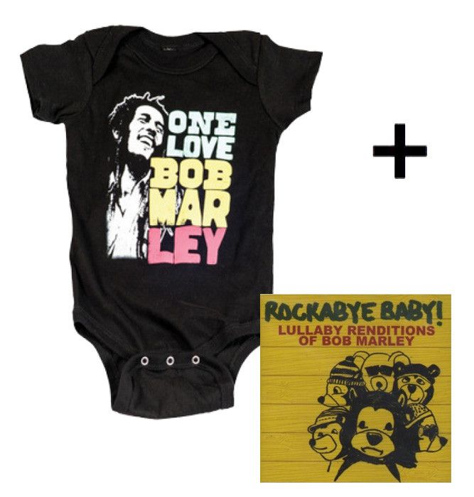 Bob Marley Baby Body Smile & Bob Marley CD