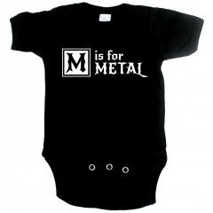Body bebè Metal M is for metal