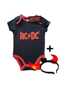 Body Bebé AC/DC Devil Horns