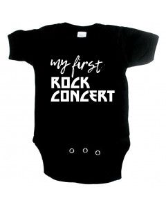 rock baby onesie my first rock concert