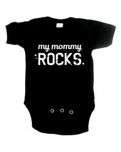 Cool Baby onesie my mommy rocks