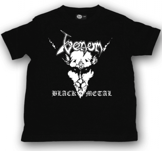 Venom Kids/Toddler T-shirt - Tee Black Metal