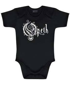 Opeth Onesie Baby metal logo (Clothing)