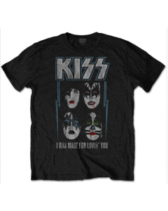 Kiss Kids T-shirt Made For Loving You