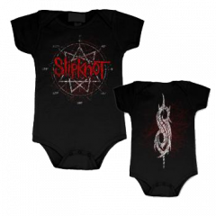 Slipknot Babymetal Onesie Scribble