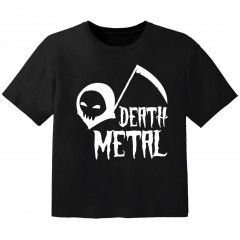 Camiseta Metal para bebé death Metal