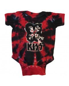 Kiss Baby Onesie Red