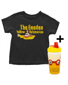 Cadeauset Beatles Kids T-shirt Yellow Submarine & Sippy Cup The Beatles