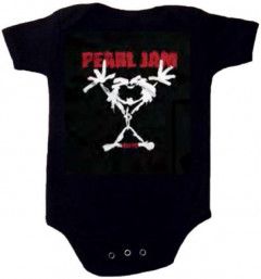 Pearl Jam baby romper Stickman