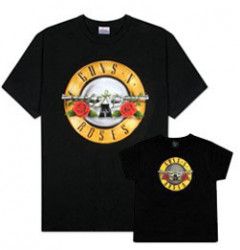 Duo Rockset Guns 'n Roses Father's T-shirt & Kids T-Shirt