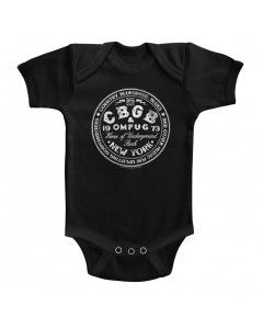 CBGB baby onesie Circle