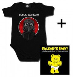 Idea regalo body bebè rock bambino Black Sabbath 2014 & Rockabye Baby Black Sabbath