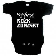 rock baby onesie my first rock concert