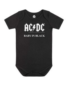AC/DC Baby Body baby in black