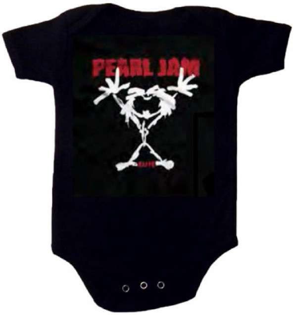 Pearl Jam Baby Onesie Stickman