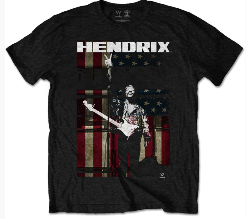 T-shirt bambini Jimi Hendrix Peace Flag