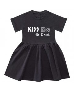 Kiss me I rock-kjole til baby