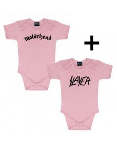 Motörhead Baby Body & Slayer Body Pink