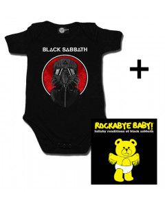 Baby rock giftset Black Sabbath Baby Grow 2014 & CD