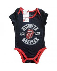 Rolling Stones Baby onesie US Tour '78 red