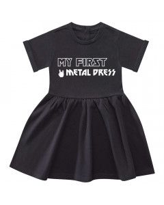 My First Metal baby dress