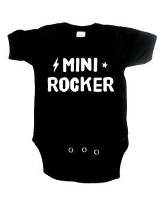 rock baby onesie mini rocker