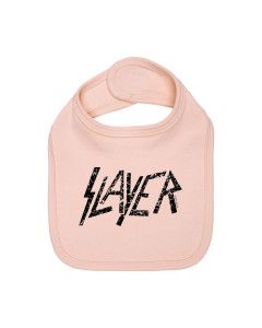 Babero Slayer logo pink