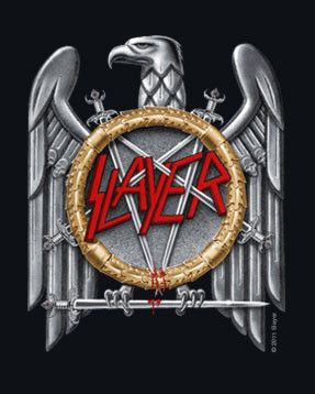 Slayer Baby T-shirt Silver Eagle (Clothing)