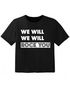 Rock Baby Shirt we will we will Rock you