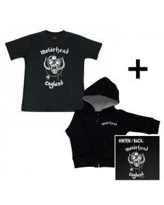 Giftset Motörhead Baby Hoody & Motörhead Baby T-shirt