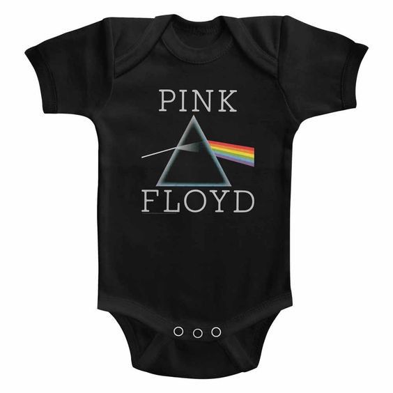 Pink Floyd Dark Side Of The Moon Heart Beat bébé ange onezies 6-24 mois 
