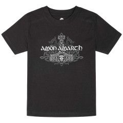 T-shirt bambini Amon Amarth Hammer Dragon