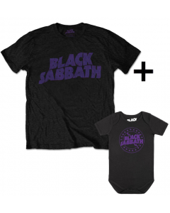 Black Sabbath Father's T-shirt & Onesie Baby